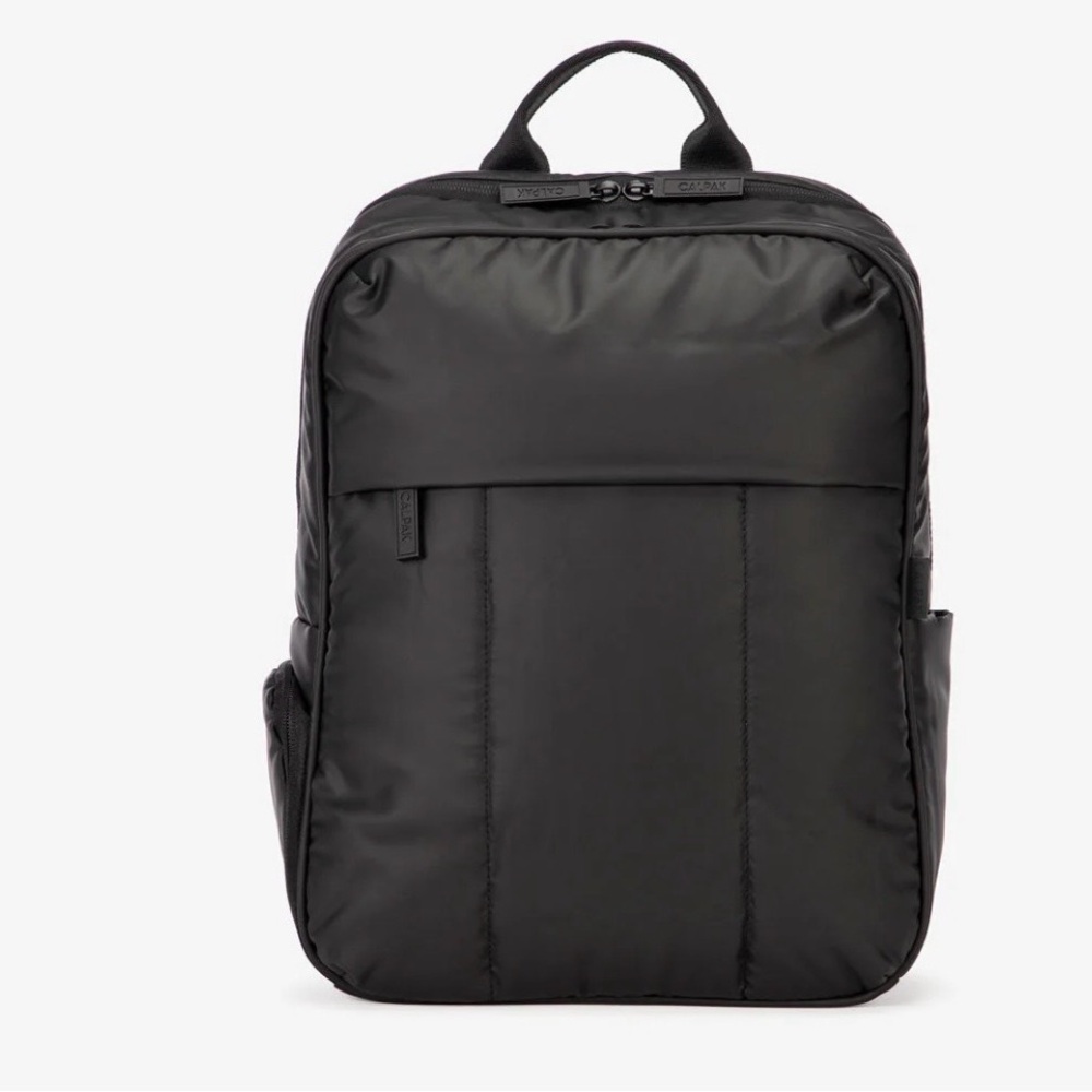 Calpak Sleek Black Backpack